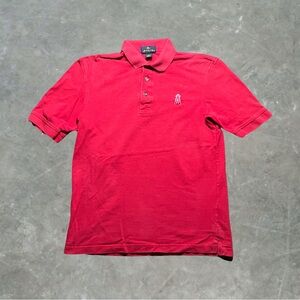 ☀️ Antigua Los Angeles Angels Polo Shirt Mens Size Small Red MLB Baseball